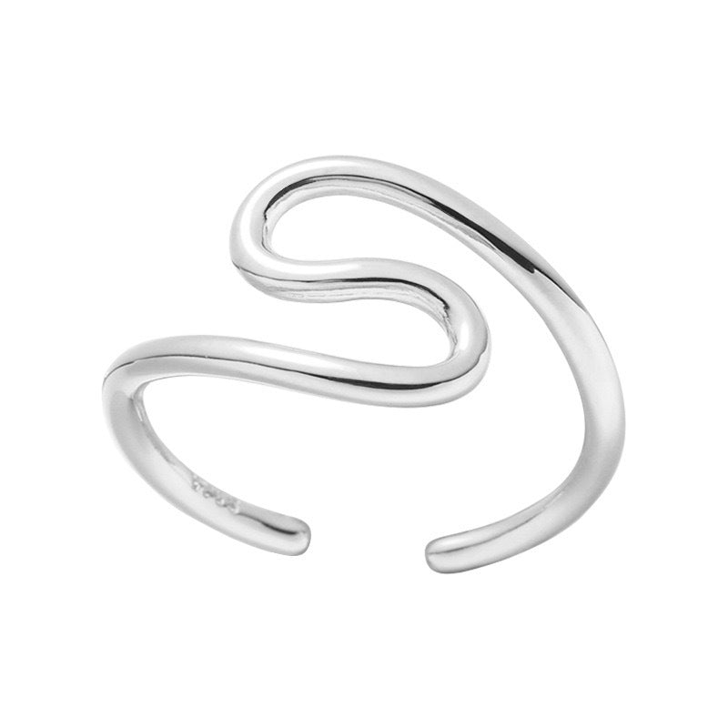 Heavy-duty Index Finger Ring S925 Sterling Silver Jewelry