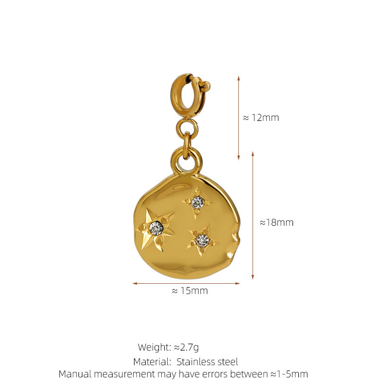 Stainless Steel Marine Life Starfish Shells Conch And Hearts