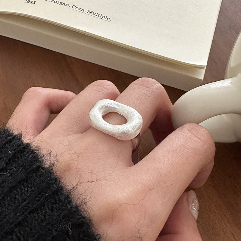 Heavy-duty Index Finger Ring S925 Sterling Silver Jewelry