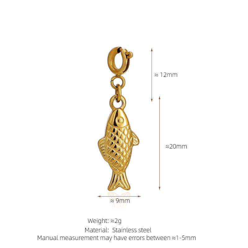 Stainless Steel Marine Life Starfish Shells Conch And Hearts