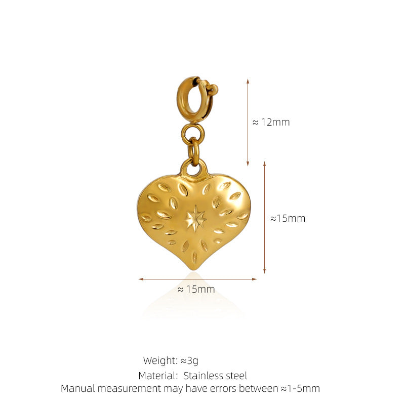 Stainless Steel Marine Life Starfish Shells Conch And Hearts