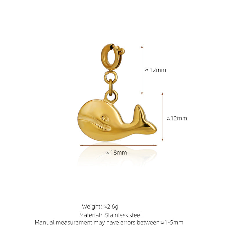 Stainless Steel Marine Life Starfish Shells Conch And Hearts