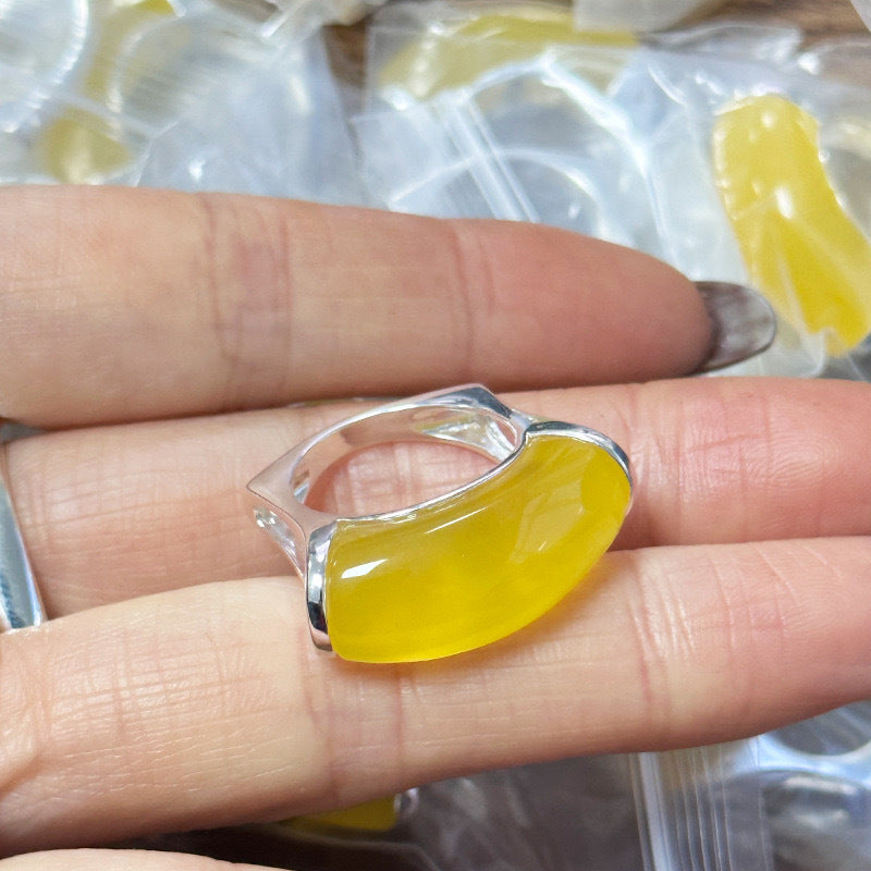 Heavy-duty Index Finger Ring S925 Sterling Silver Jewelry