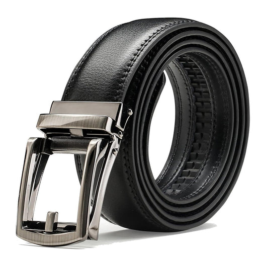Ratchet Boy Belt With Snap Closure Adjustable For Casual And Formal Wear